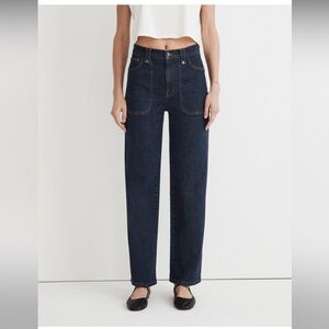 The Perfect Vintage Wide-Leg Jean - Parkley Wash size 28